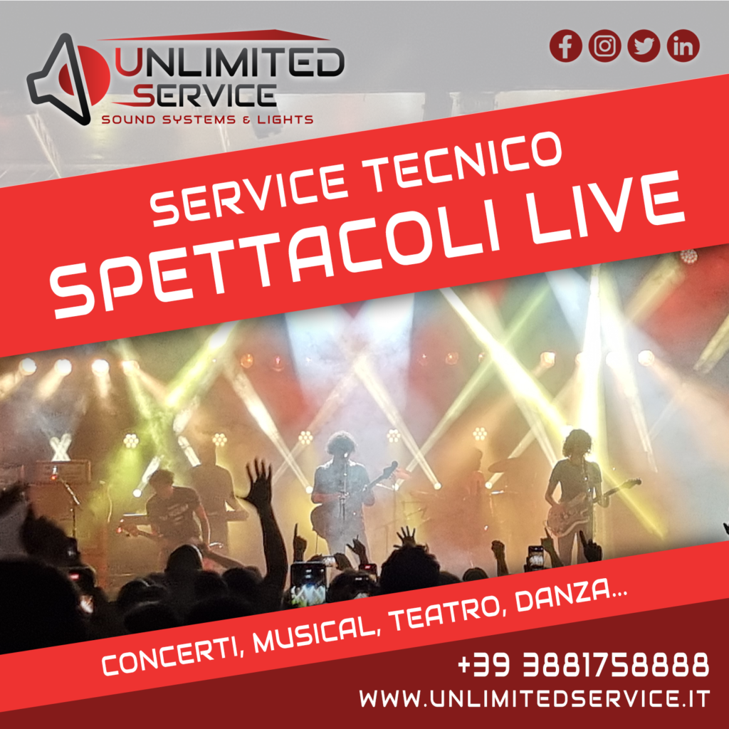 Unlimited Service - Servizi tecnici per lo spettacolo live